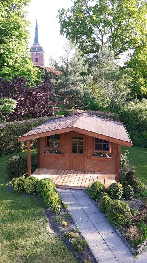 Ferienhaus Gartenstrasse Osten Bagian luar foto